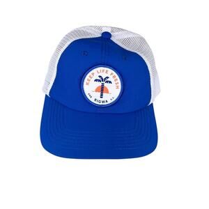 Rigwa Life “keep life fresh” mesh snapback adjustable ball cap one size nwot